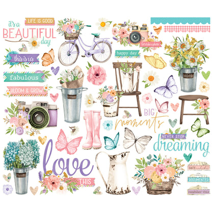 Simple Stories SV Flower Shoppe Bits & Pieces