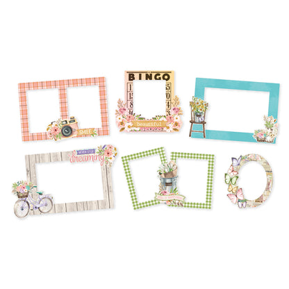 Simple Stories SV Flower Shoppe Chipboard Frames