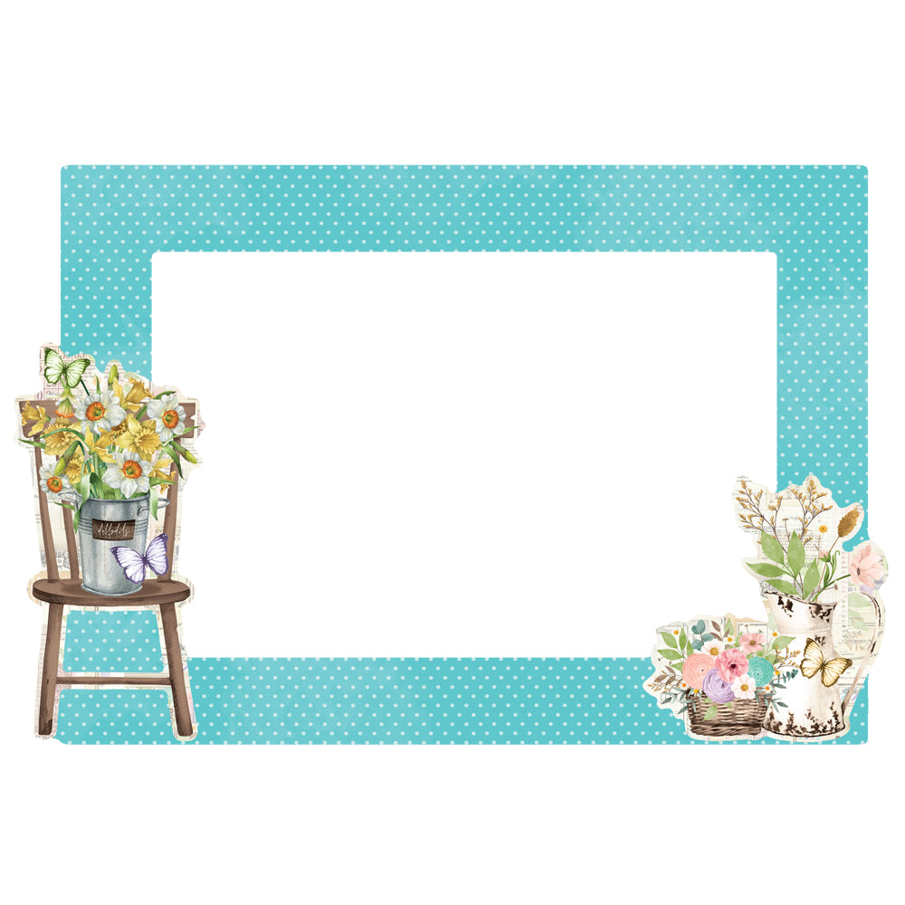 Simple Stories SV Flower Shoppe Chipboard Frames