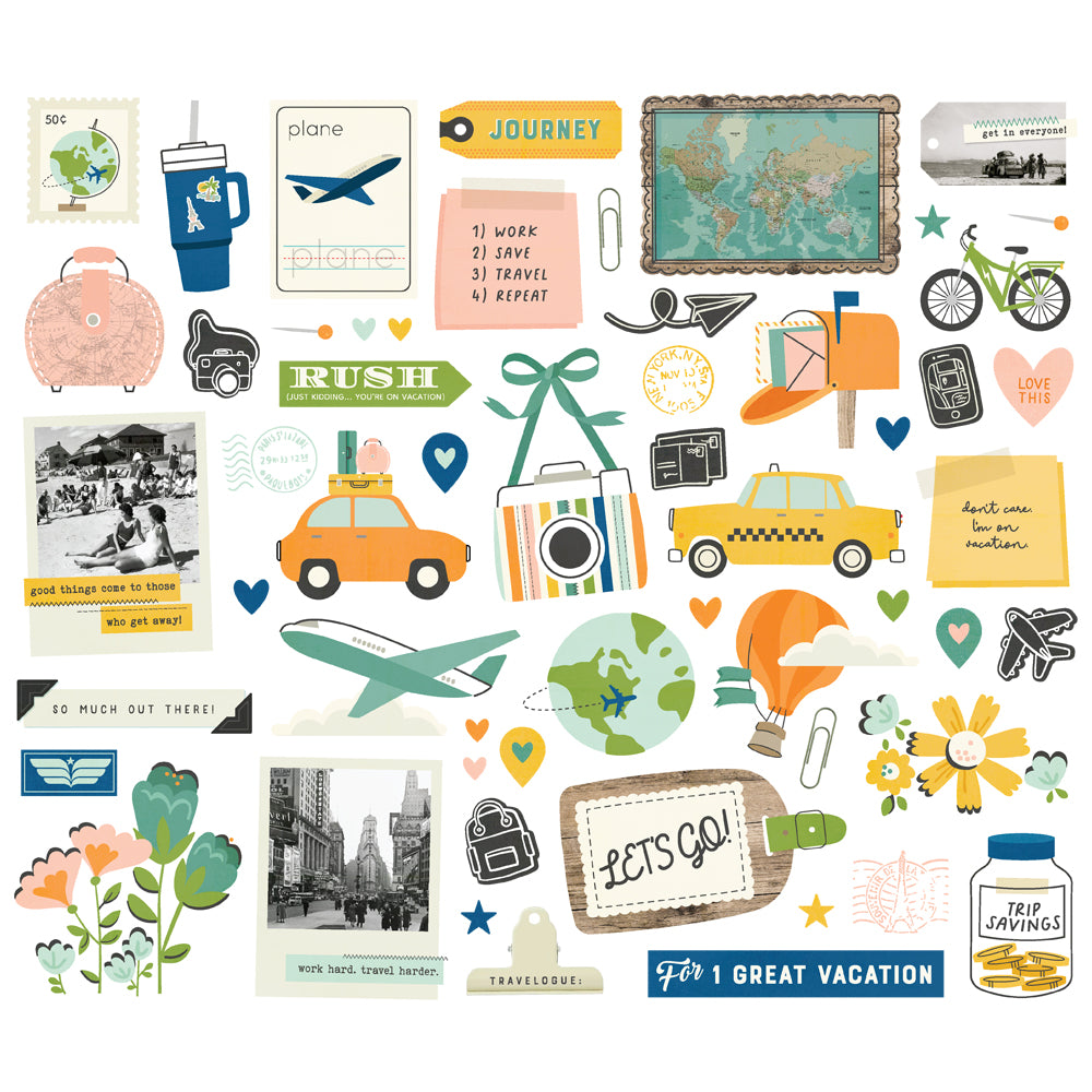Happy Travels Bits & Pieces