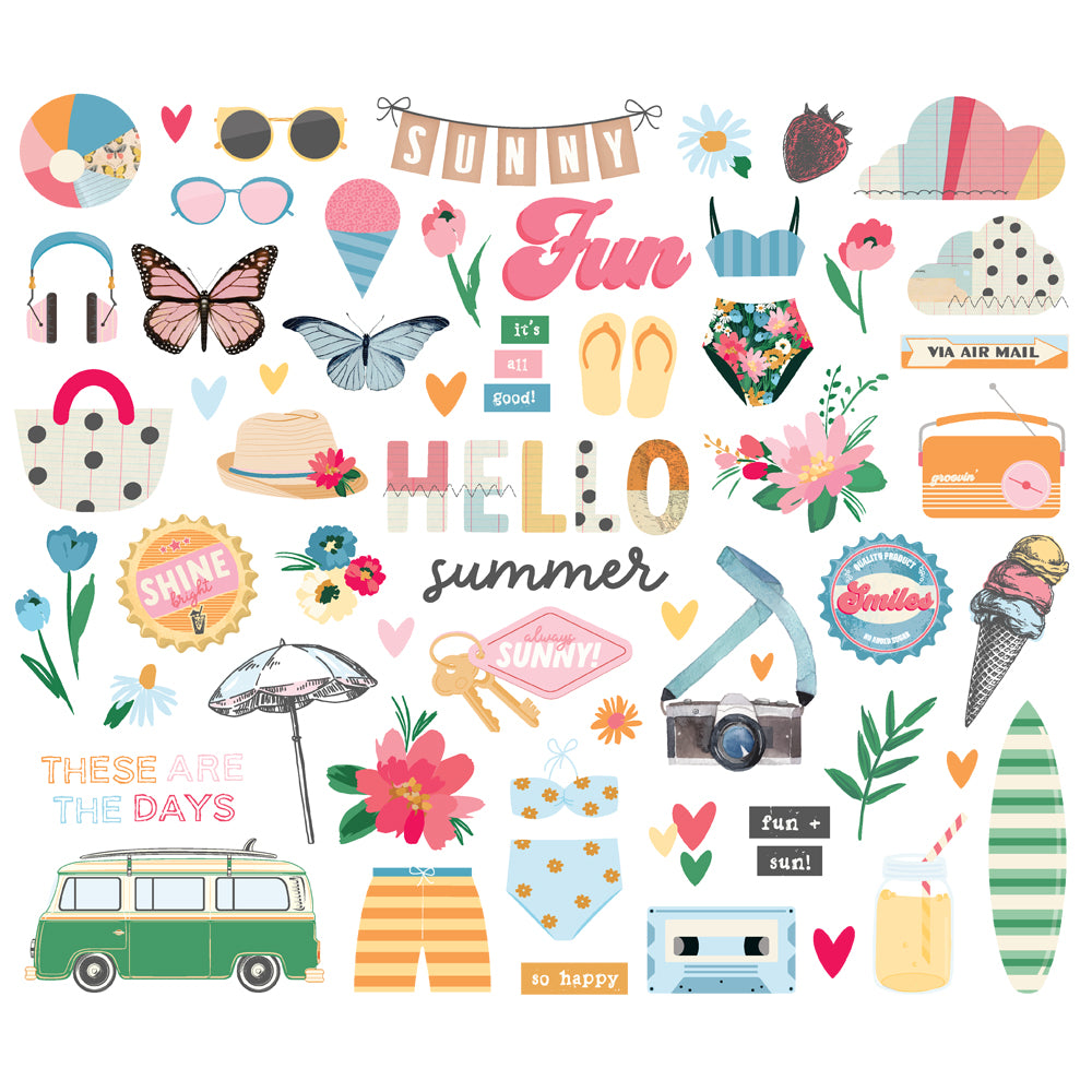 Simple Stories Sunny Days Bits & Pieces