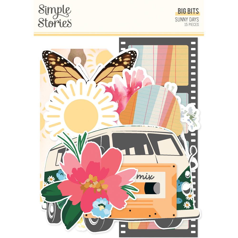 Simple Stories Sunny Days Bits & Pieces - Big
