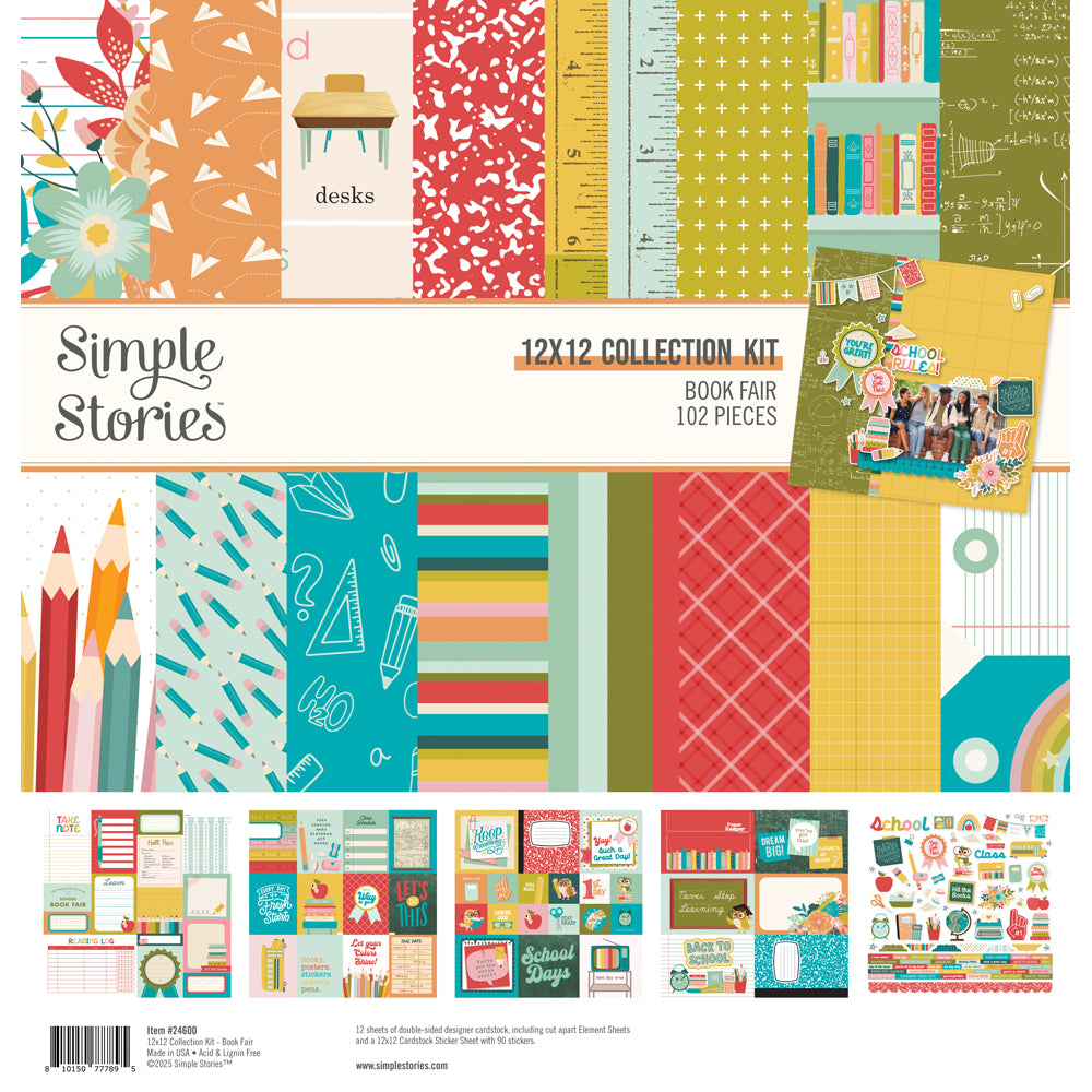 Simple Stories Book Fair Collection Kit