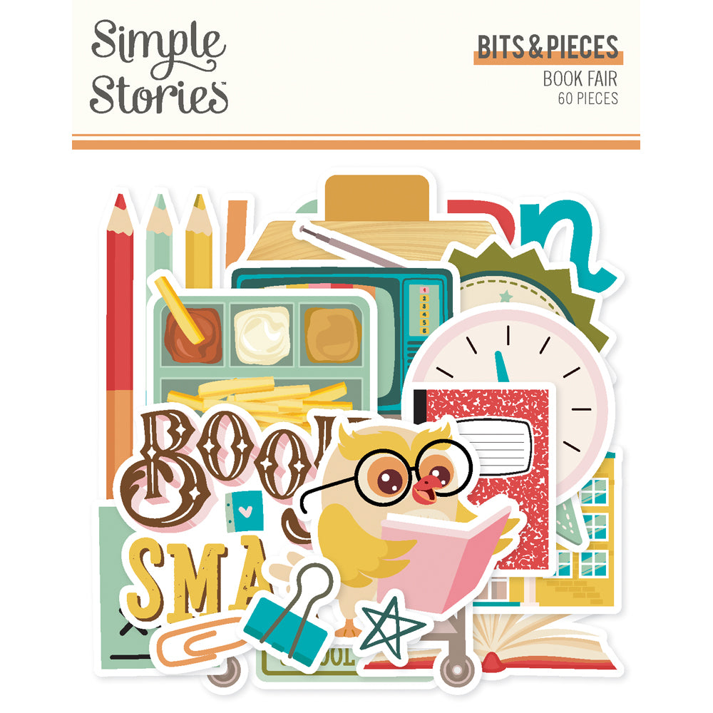 Simple Stories Book Fair Bits & Pieces