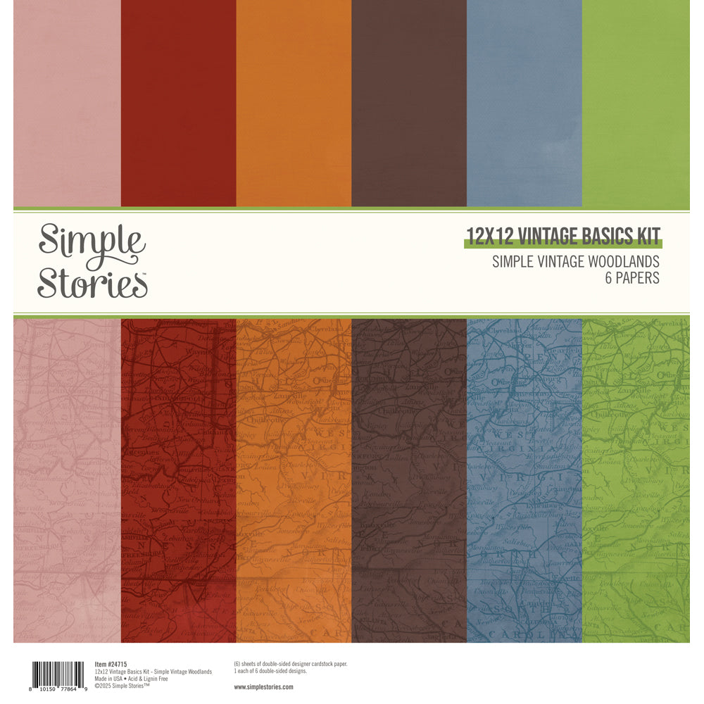 Simple Vintage Woodlands Vintage Basics Kit