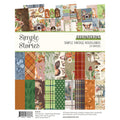 Simple Vintage Woodlands Pad 6"X8" 24/Pkg