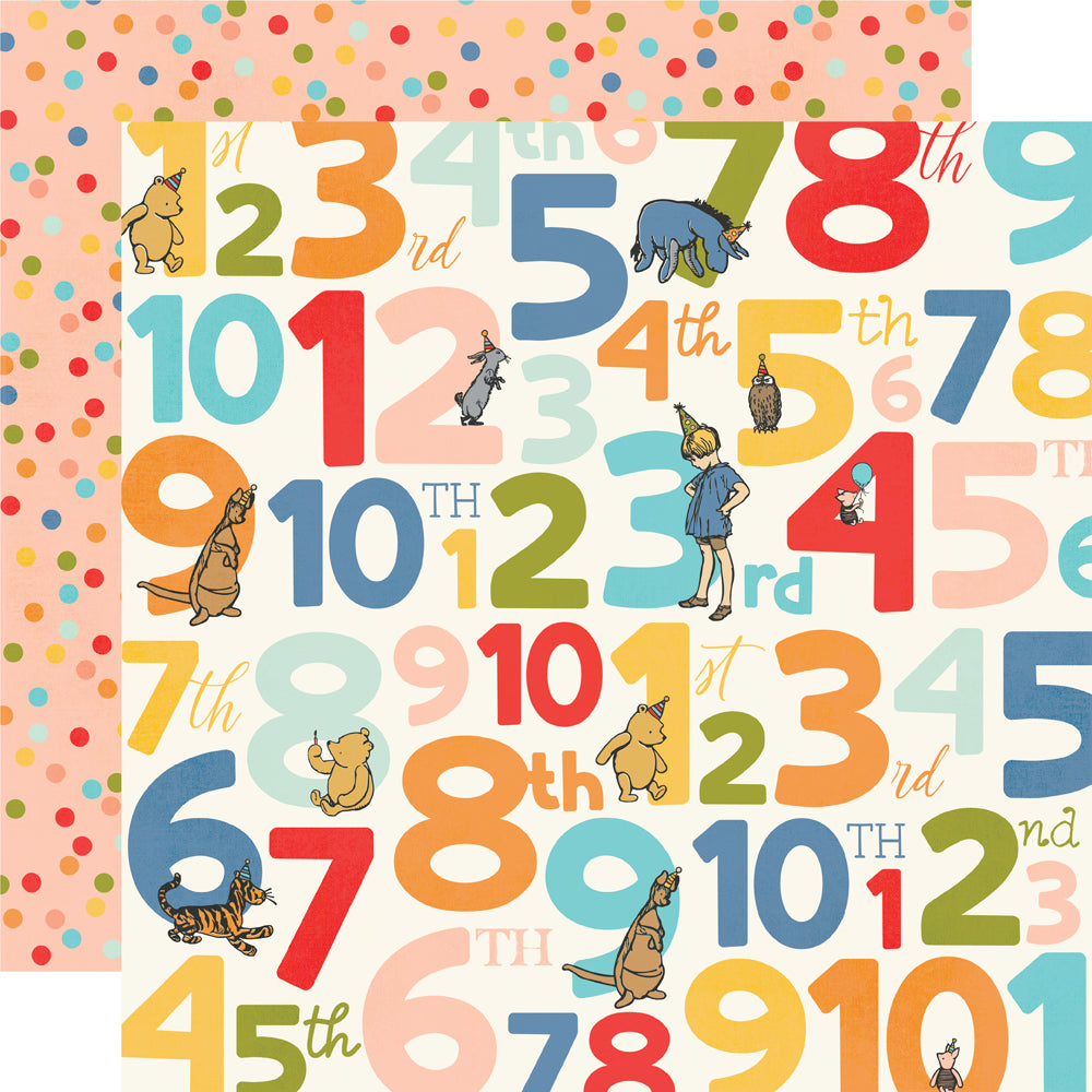 Simple Stories Say Cheese Classic Pooh Birthday Collection Kit