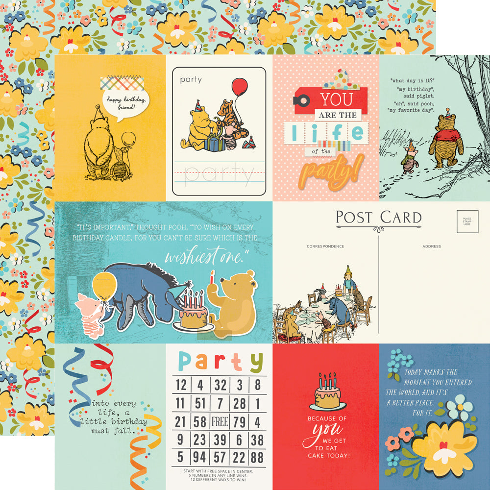 Simple Stories Say Cheese Classic Pooh Birthday Collection Kit