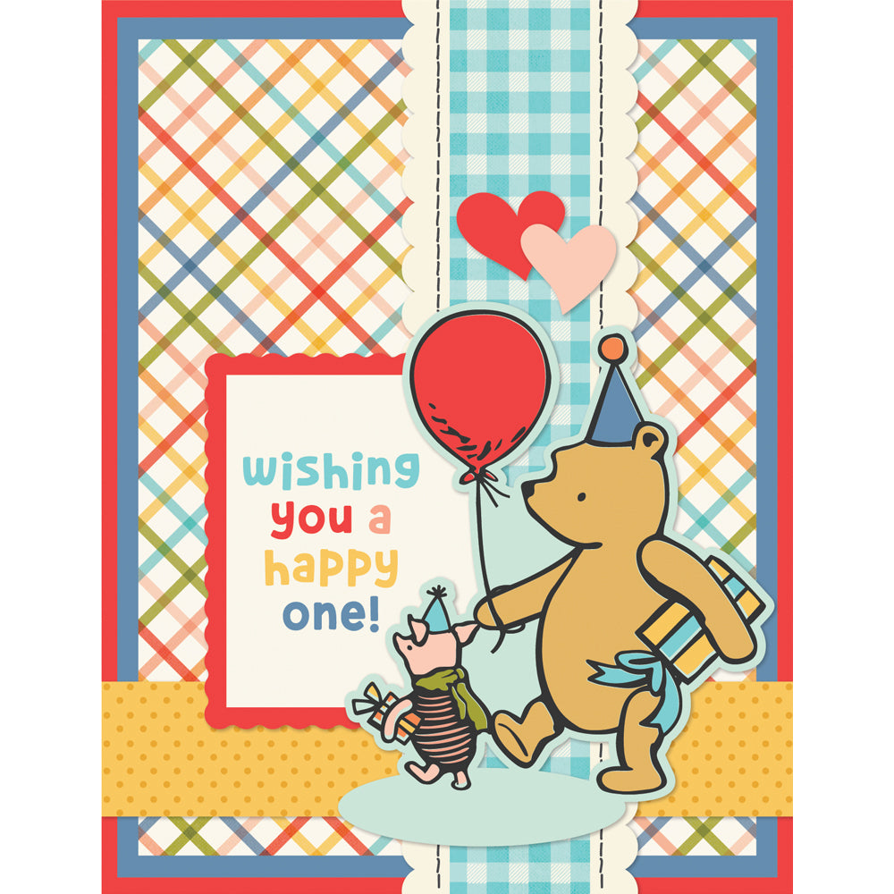 Simple Stories Say Cheese Classic Pooh Birthday Simple Cards Card Kit