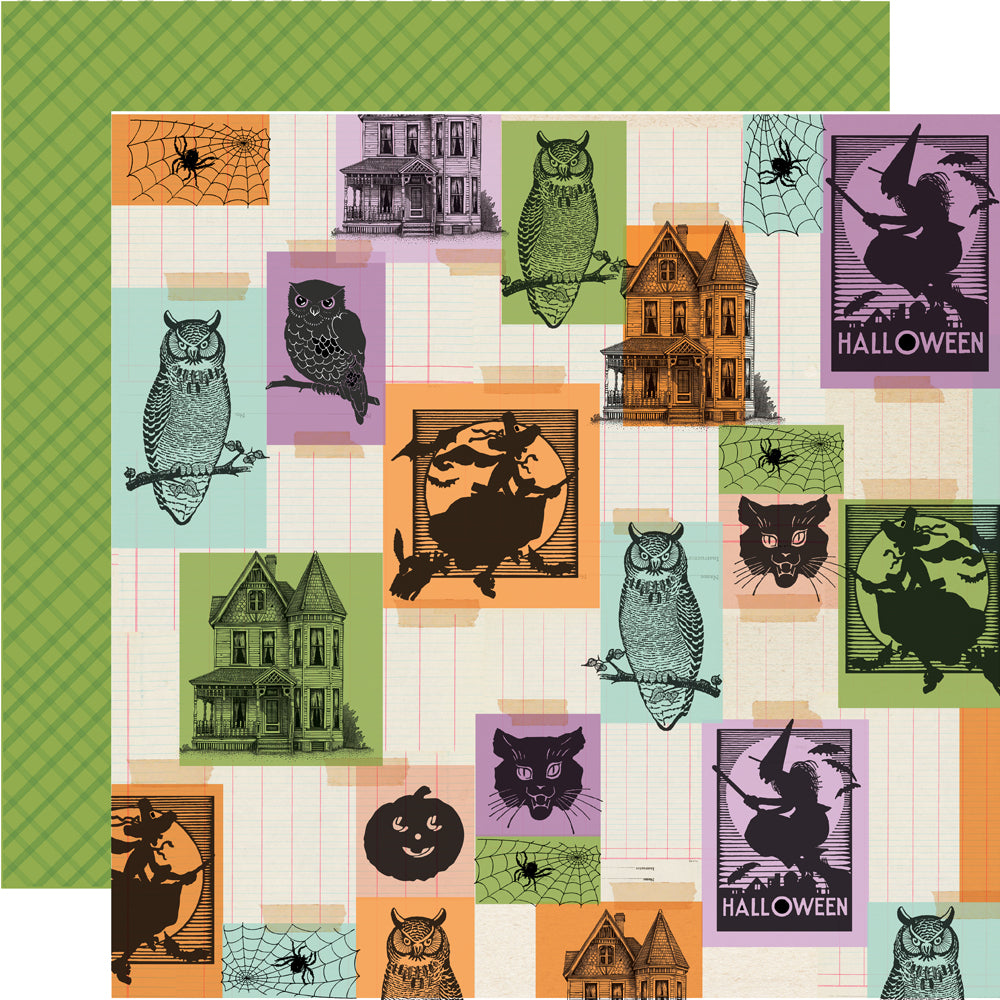 Simple Stories Spooky Things Collection Kit 12"X12"