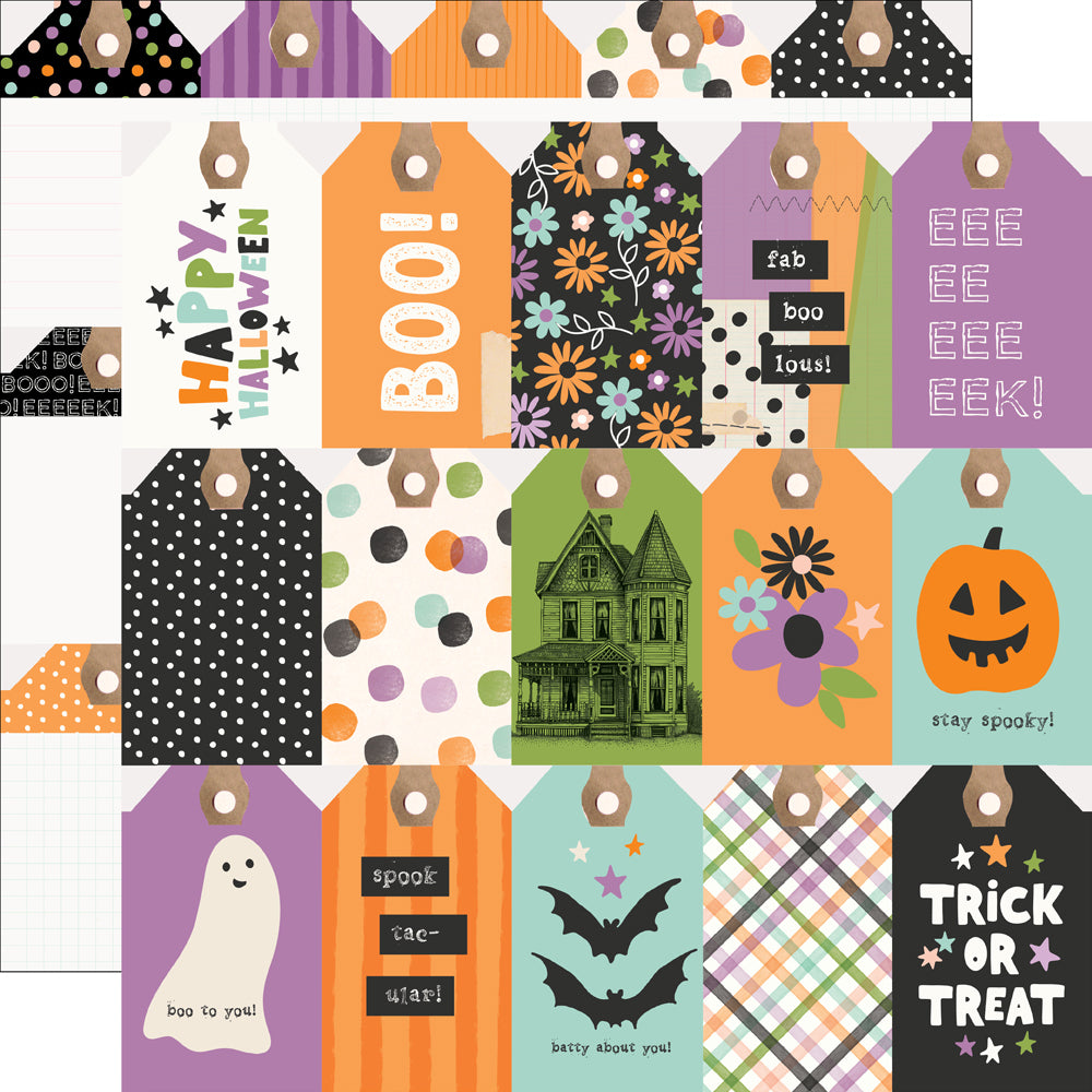 Simple Stories Spooky Things Collection Kit 12"X12"