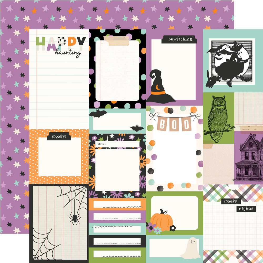 Simple Stories Spooky Things Collection Kit 12"X12"