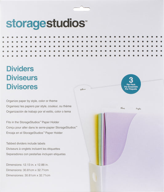 Storage Studios Tabbed Dividers