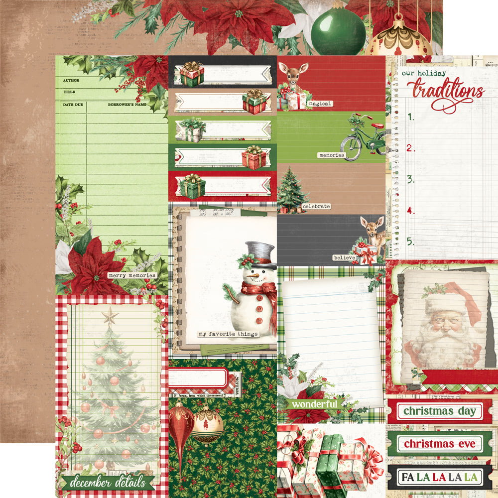 Simple Vintage Believe Collection Kit 12"X12"