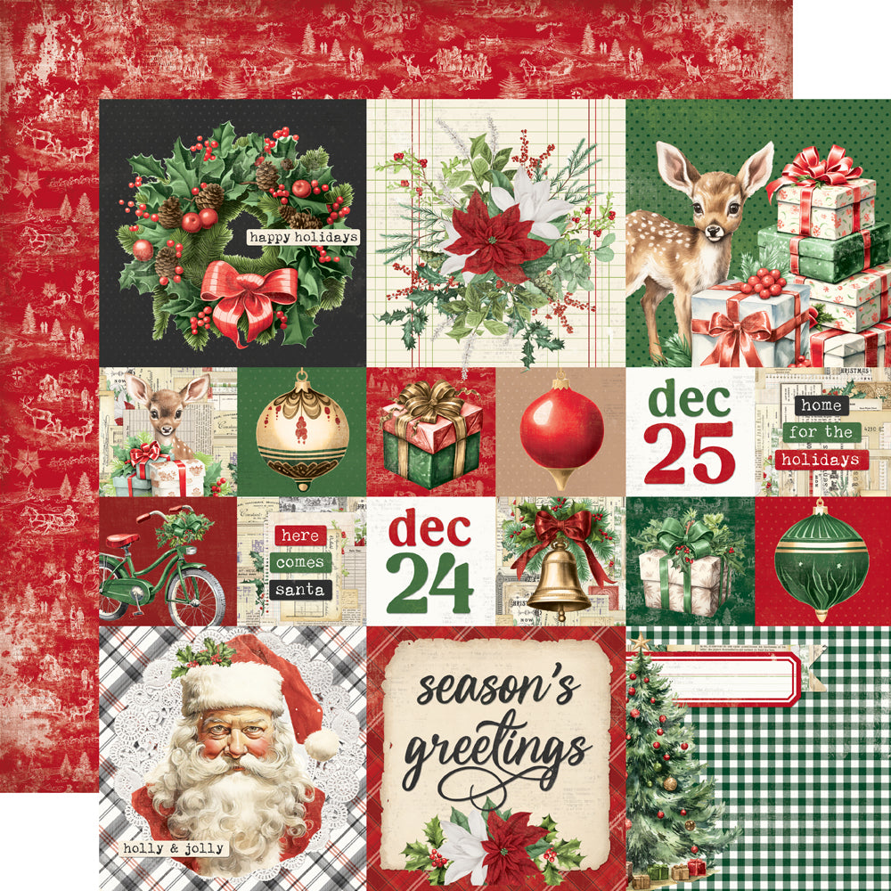 Simple Vintage Believe Collection Kit 12"X12"