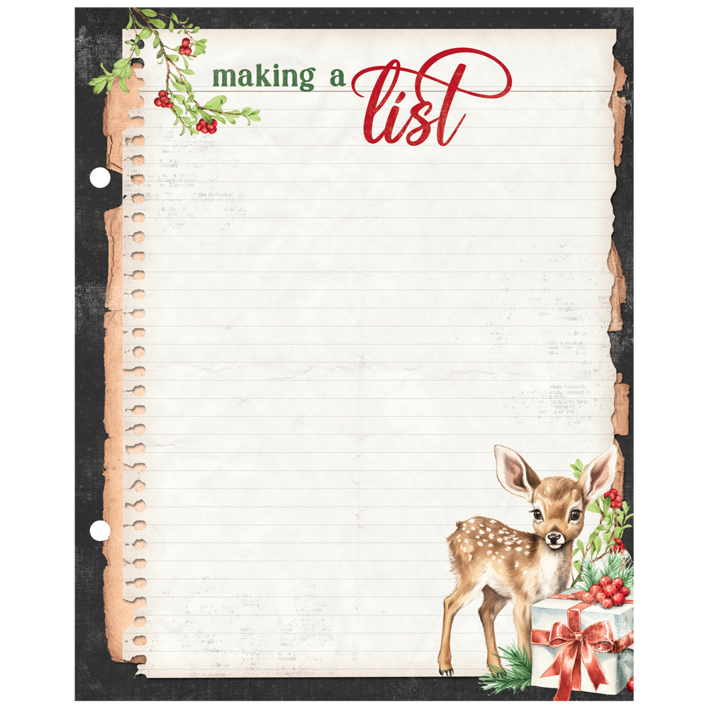 Simple Stories Simple Vintage Believe Binder Inserts 6"X8"