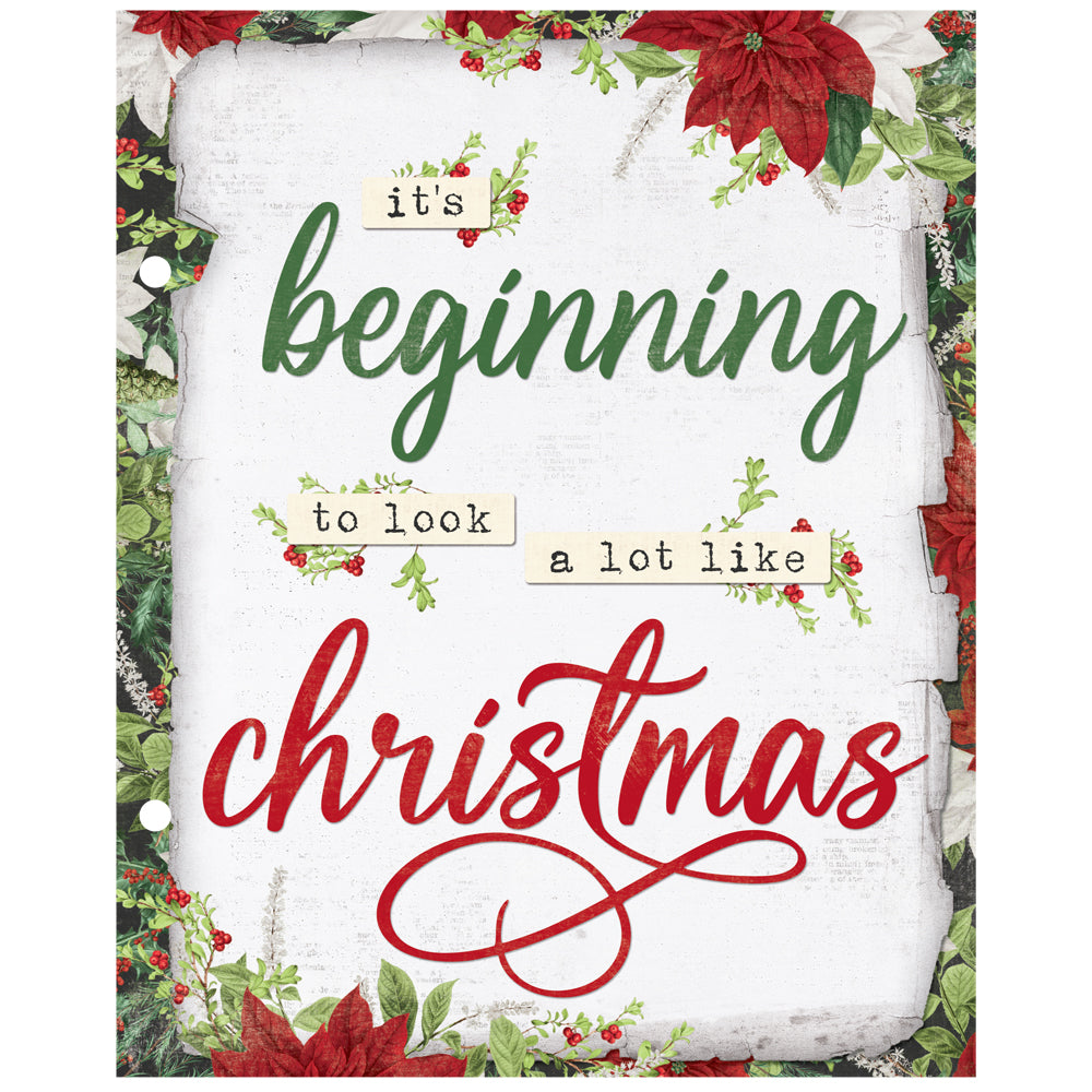 Simple Stories Simple Vintage Believe Binder Inserts 6"X8"