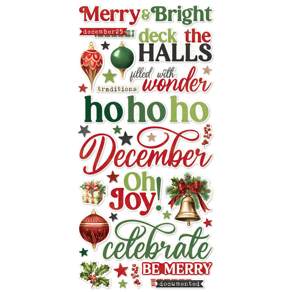 Simple Stories Simple Vintage Believe Foam Stickers