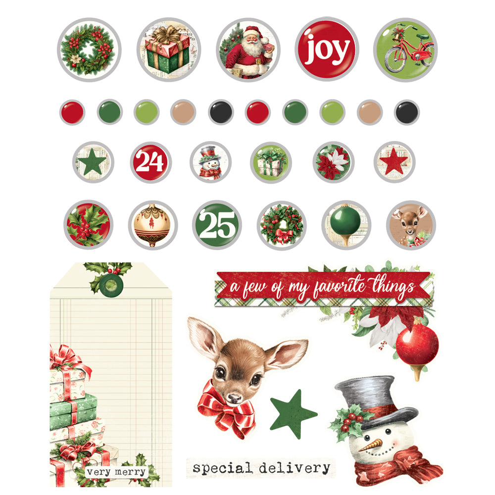 Simple Stories Simple Vintage Believe Decorative Brads