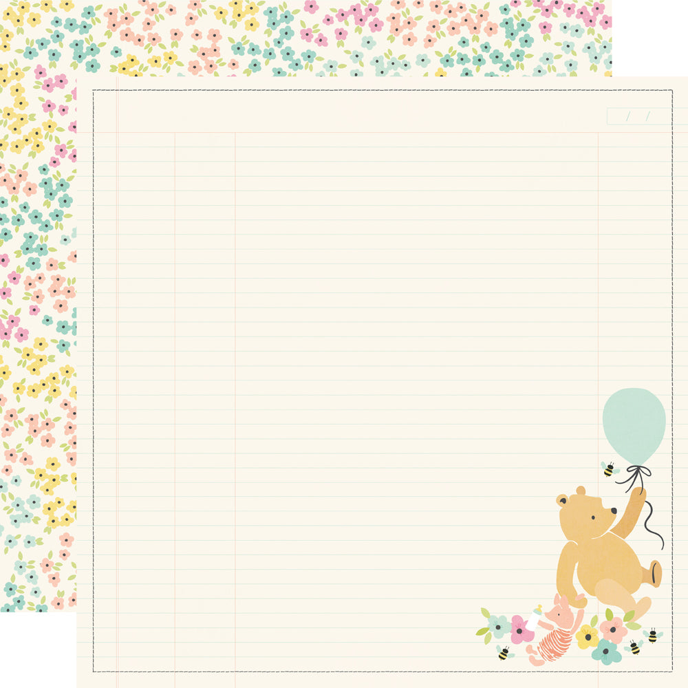 Simple Stories Classic Pooh Baby Collection Kit 12"x12"