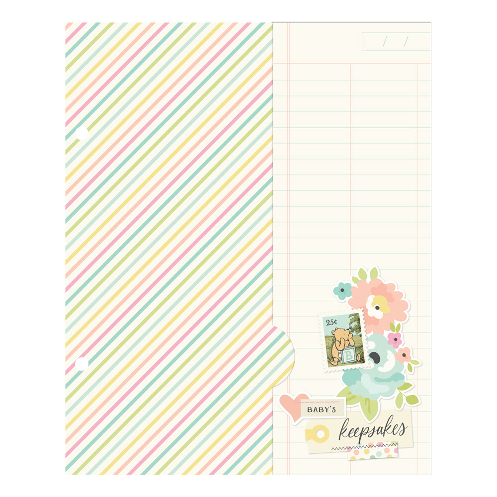 Classic Pooh Baby Binder Inserts 6"X8"