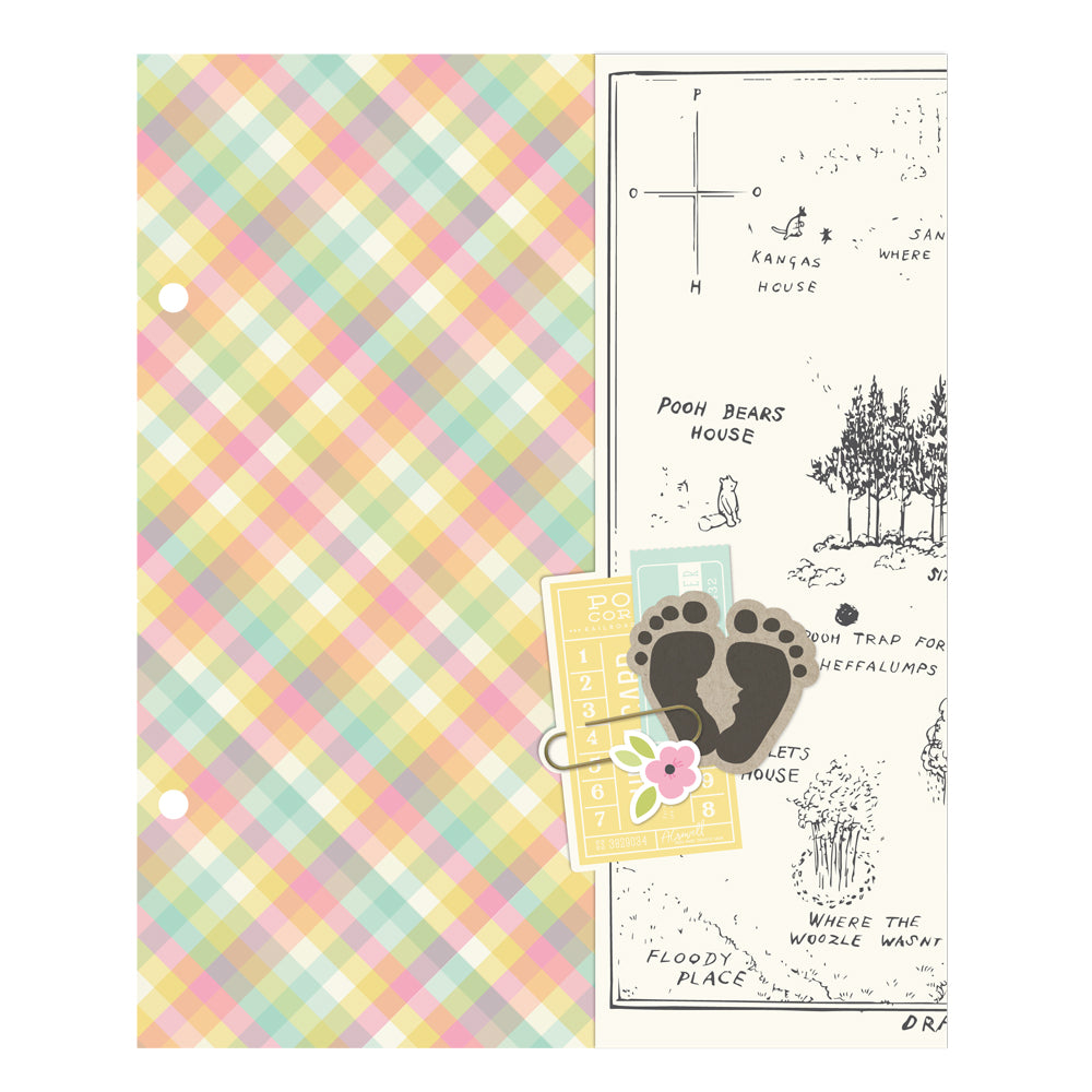 Classic Pooh Baby Binder Inserts 6"X8"