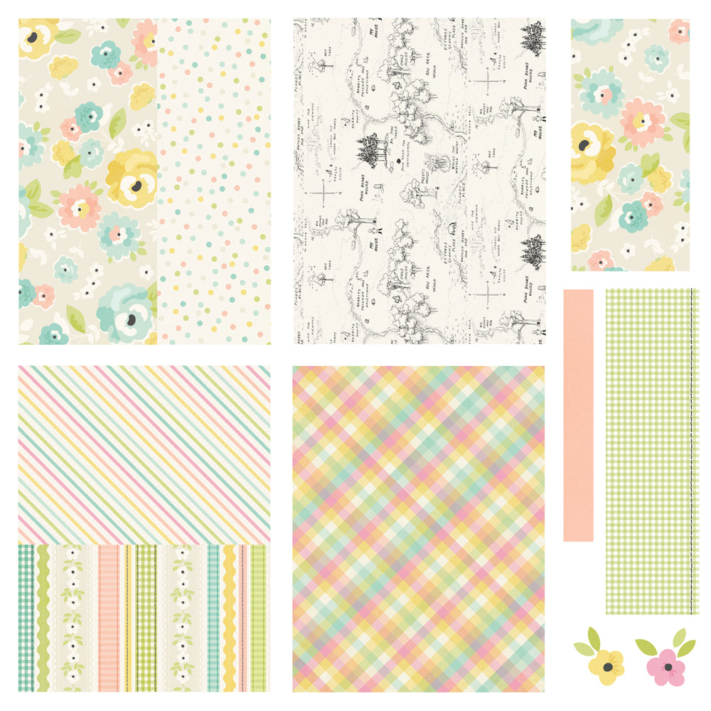 Simple Stories Classic Pooh Baby Simple Cards Card Kit