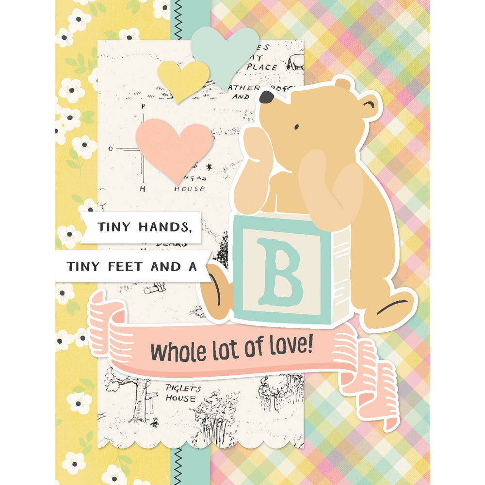 Simple Stories Classic Pooh Baby Simple Cards Card Kit