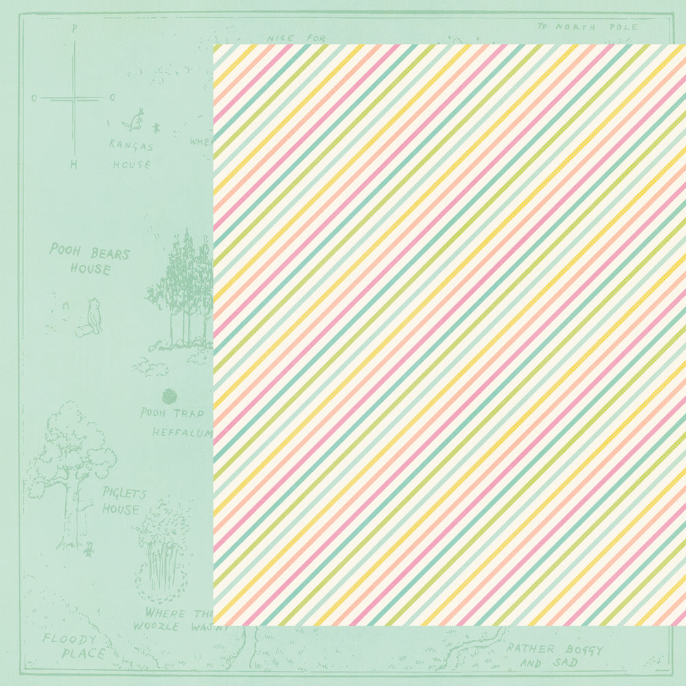 Simple Stories Classic Pooh Baby Simple Pages Page Kit