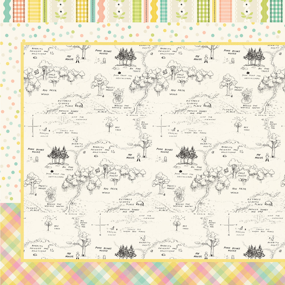 Simple Stories Classic Pooh Baby Simple Pages Page Kit