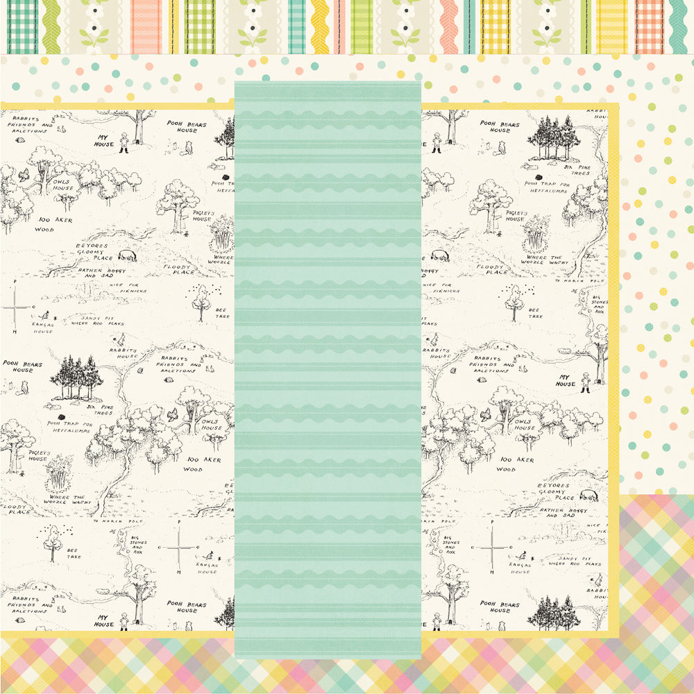 Simple Stories Classic Pooh Baby Simple Pages Page Kit