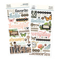 Simple Vintage Junk Drawer Foam Stickers