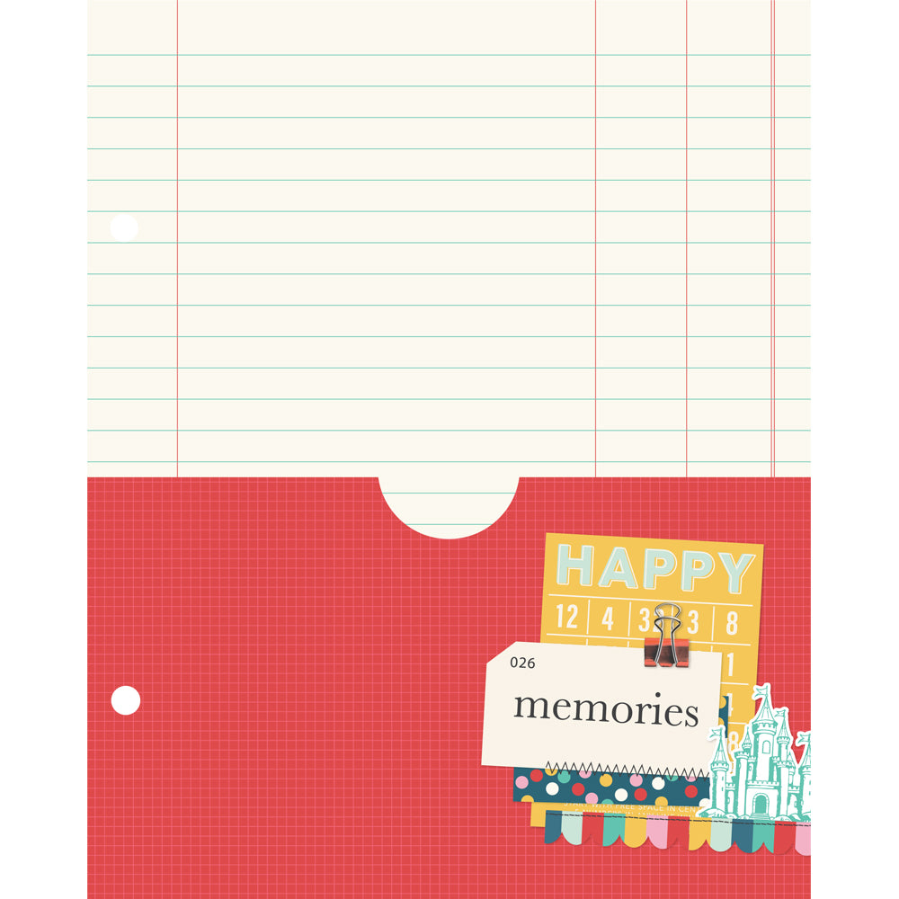 Say Cheese Happiest Place - 6x8 SN@P! Binder Inserts
