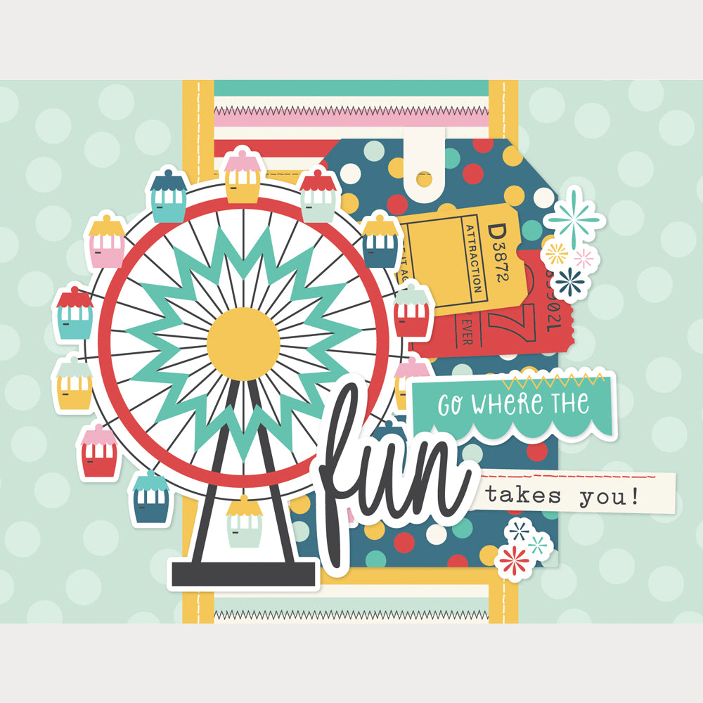 Say Cheese Happiest Place - Simple Cards Card Kit