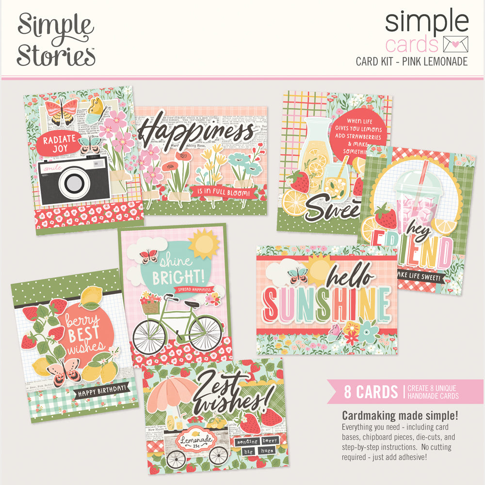 Pink Lemonade - Simple Cards Card Kit
