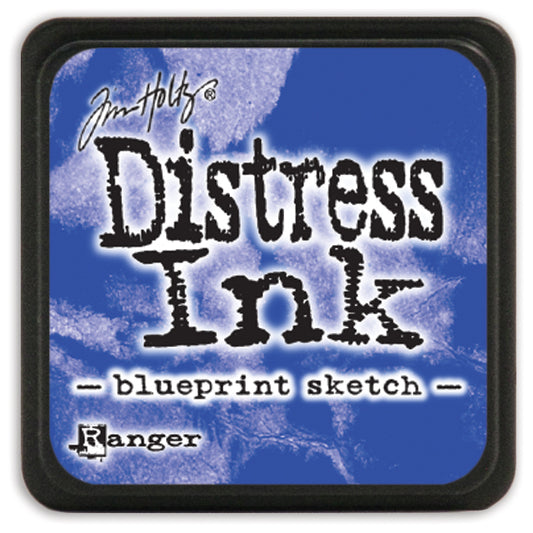 Tim Holtz Distress Mini Ink Pad-Blueprint Sketch