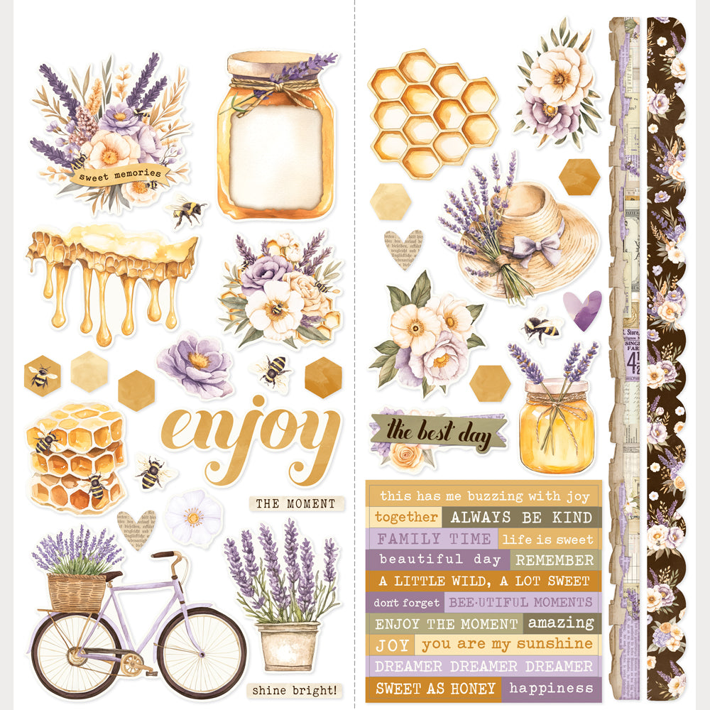 Simple Vintage Lavender Fields - Collection Kit