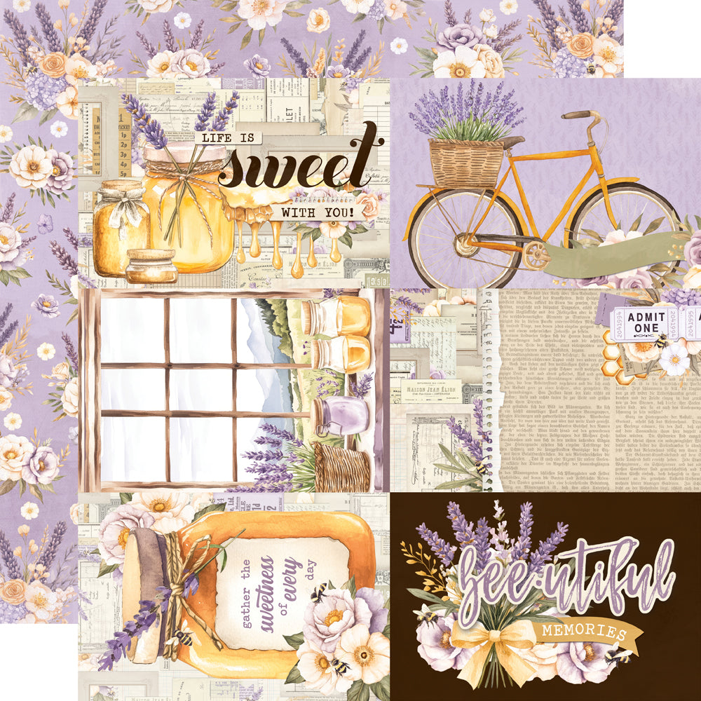 Simple Vintage Lavender Fields - Collection Kit