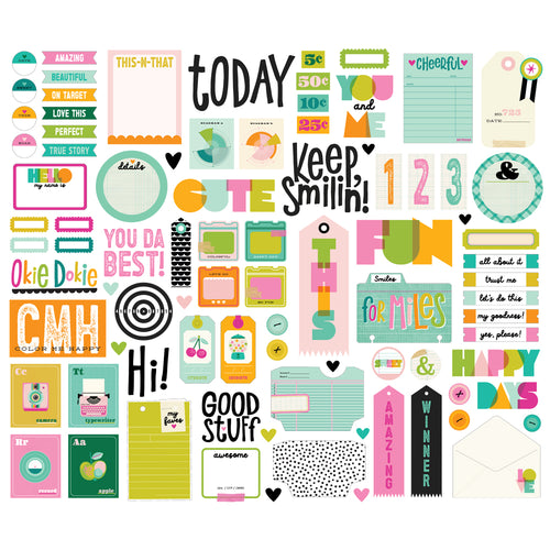 Color Me Happy - Journal Bits & Pieces