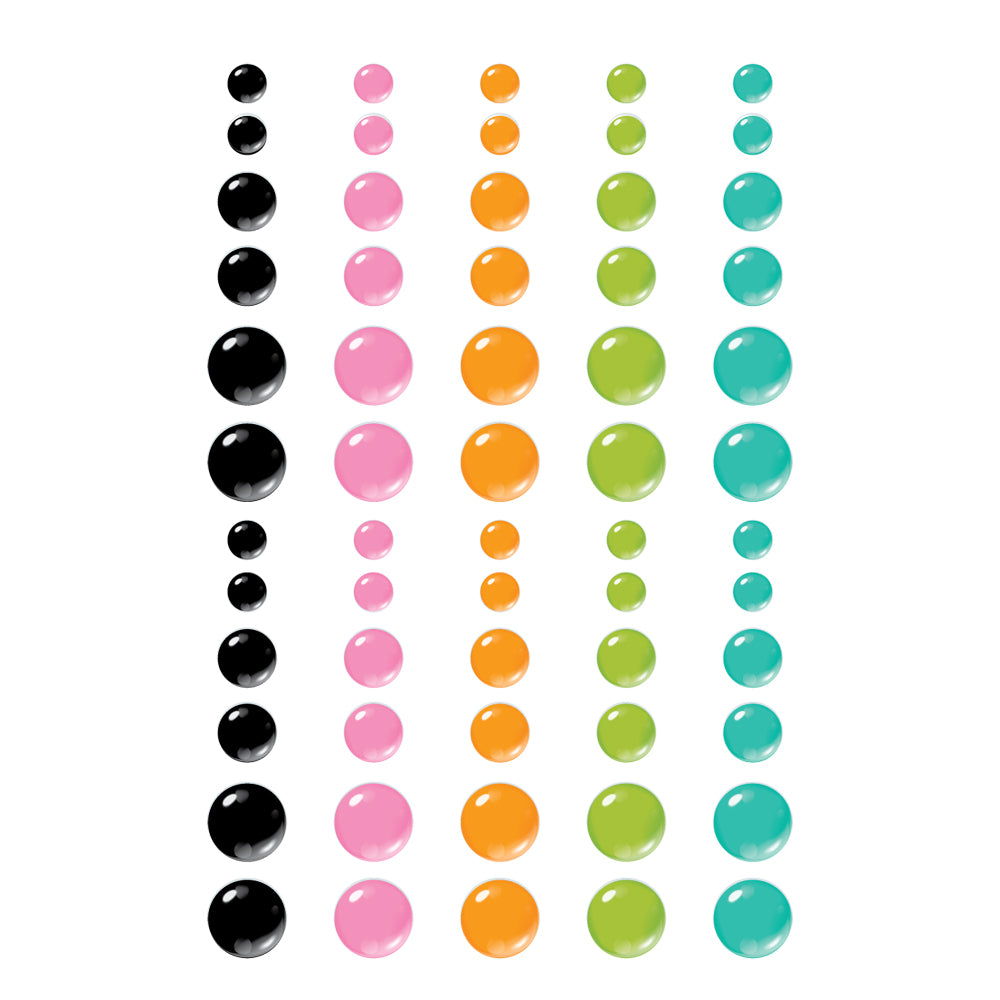 Color Me Happy - Glossy Enamel Dots