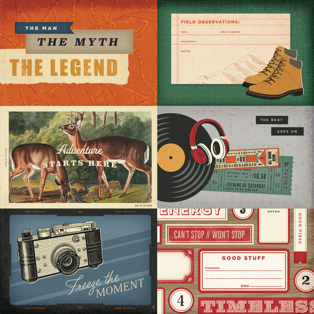 Rustic Legend - 4x6 Elements