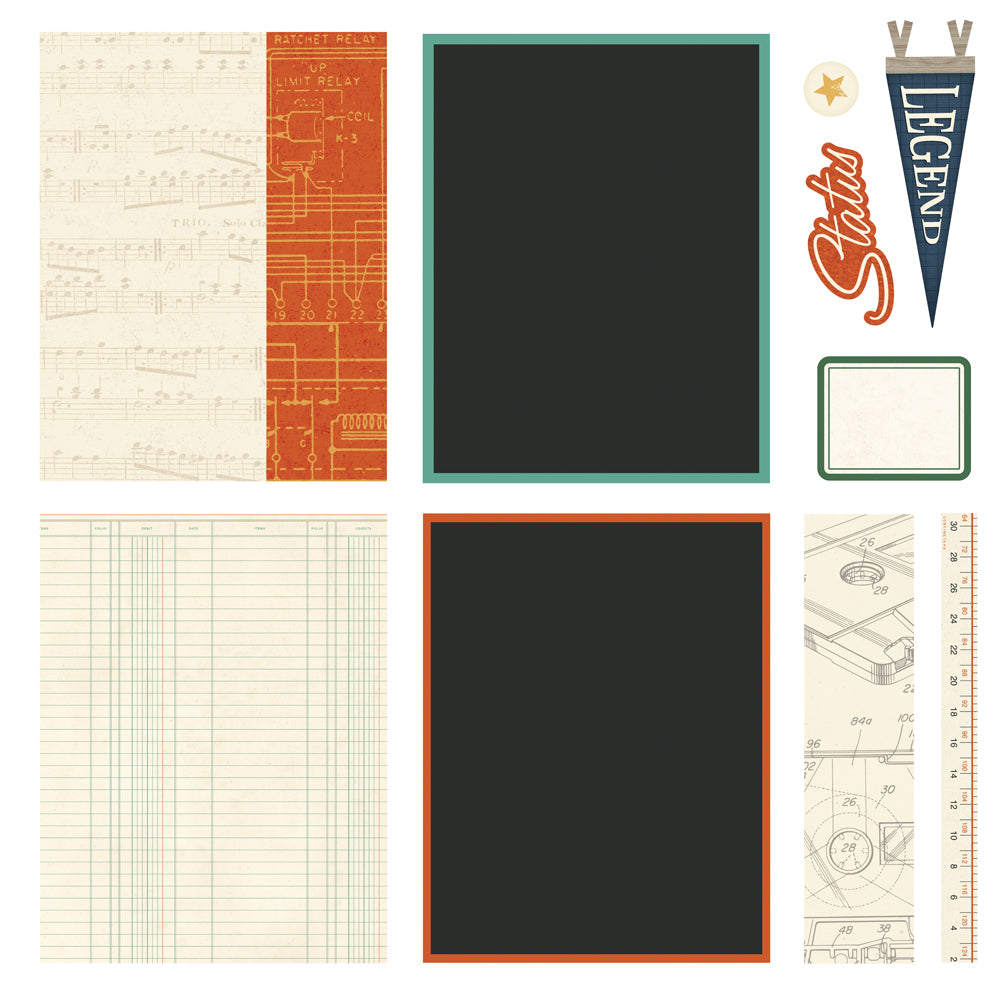 Rustic Legend - Simple Cards Card Kit