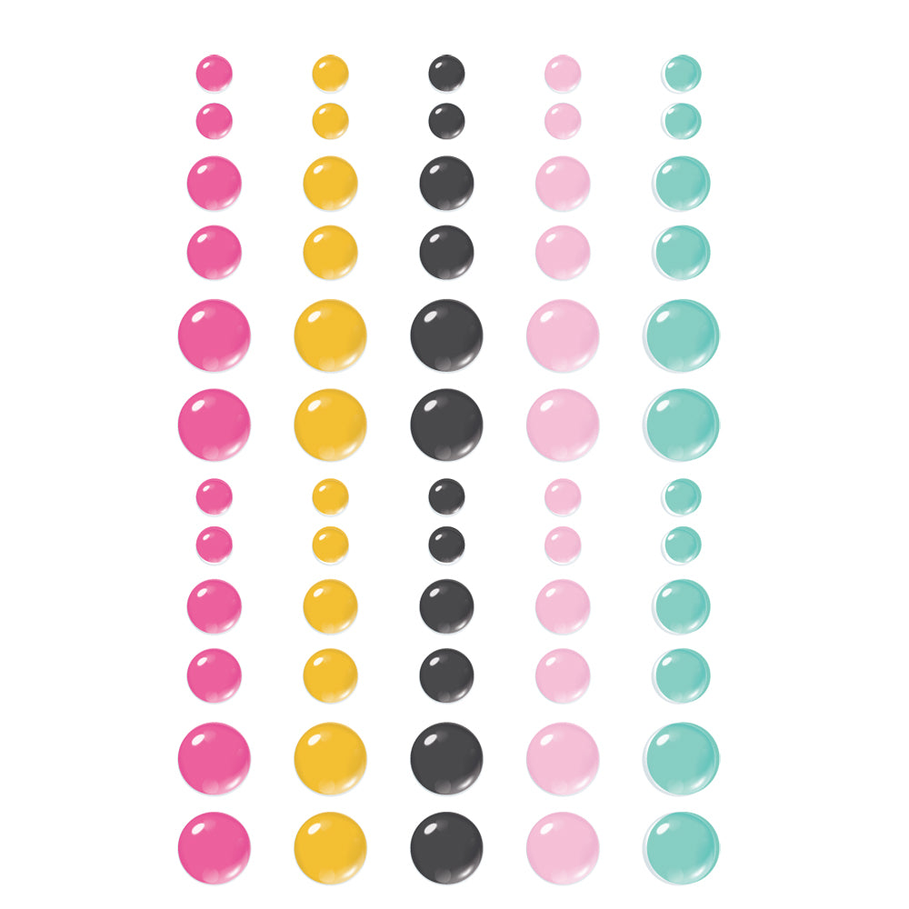 Totally 80's - Glossy Enamel Dots