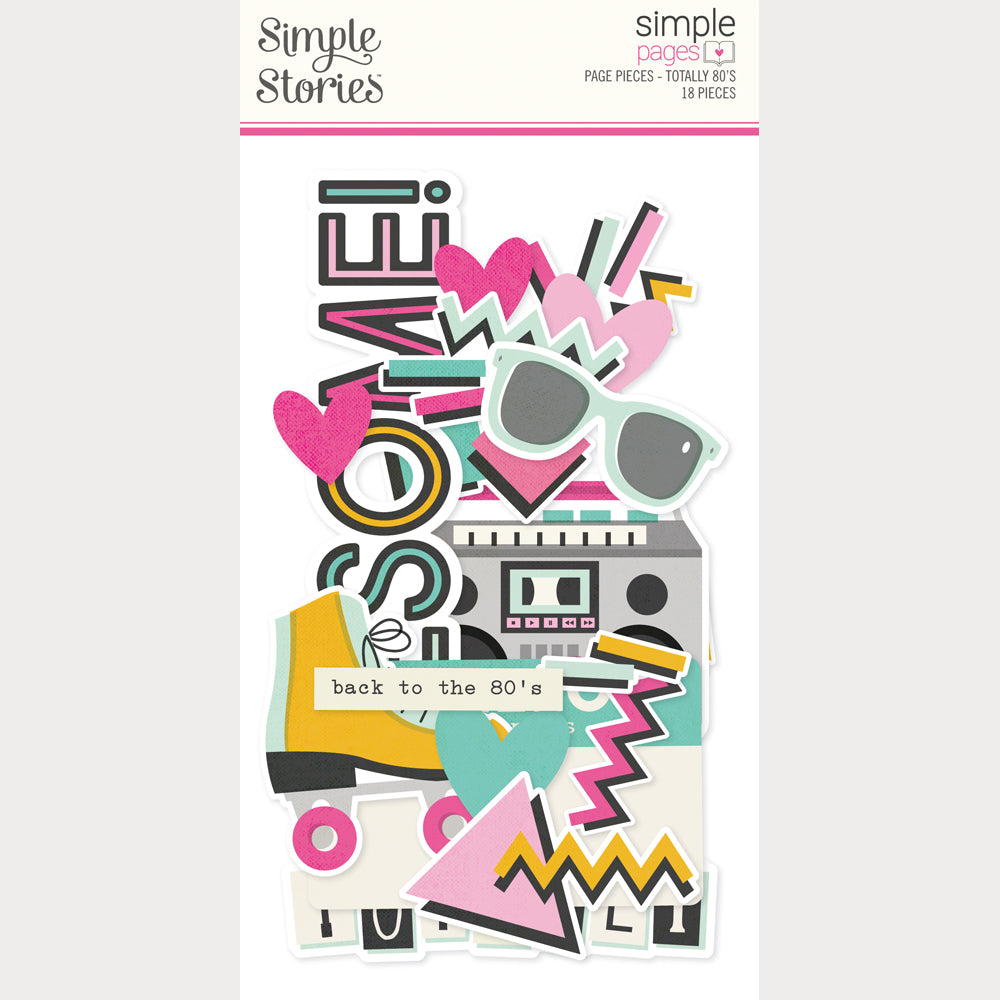 Totally 80's - Page Pieces