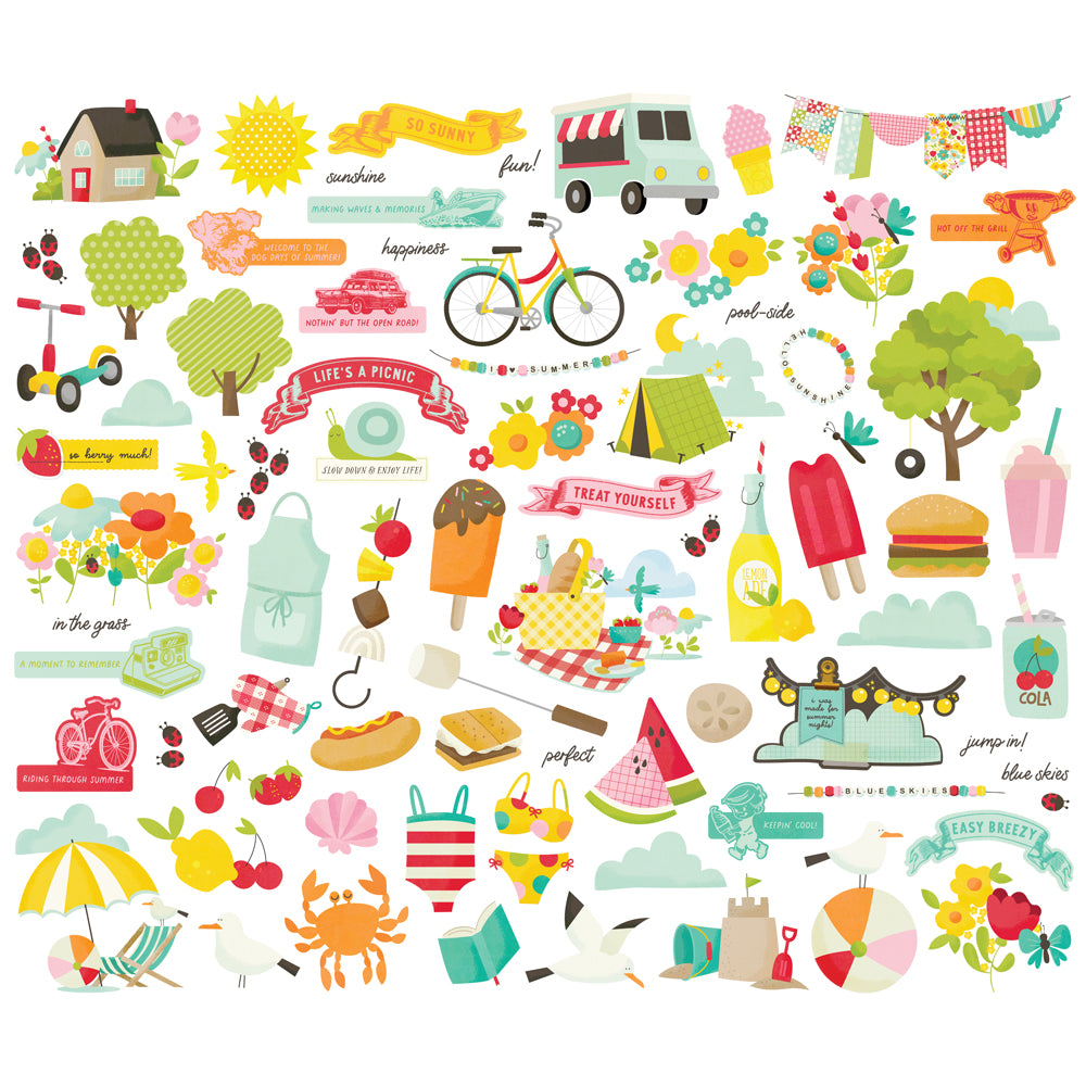 Sweet Summertime - Bits & Pieces