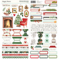 Simple Vintage Evergreen Memoriess - Cardstock Stickers Basics