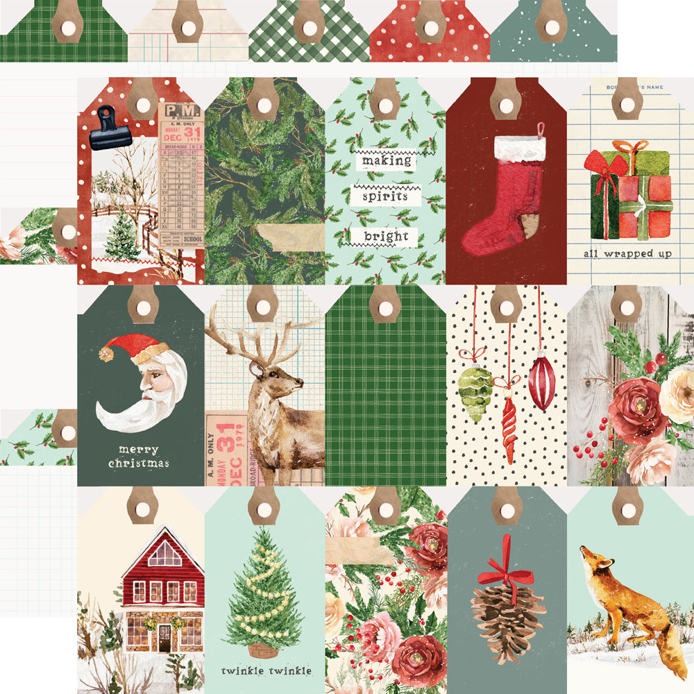 Simple Vintage Evergreen Memories - Collection Kit