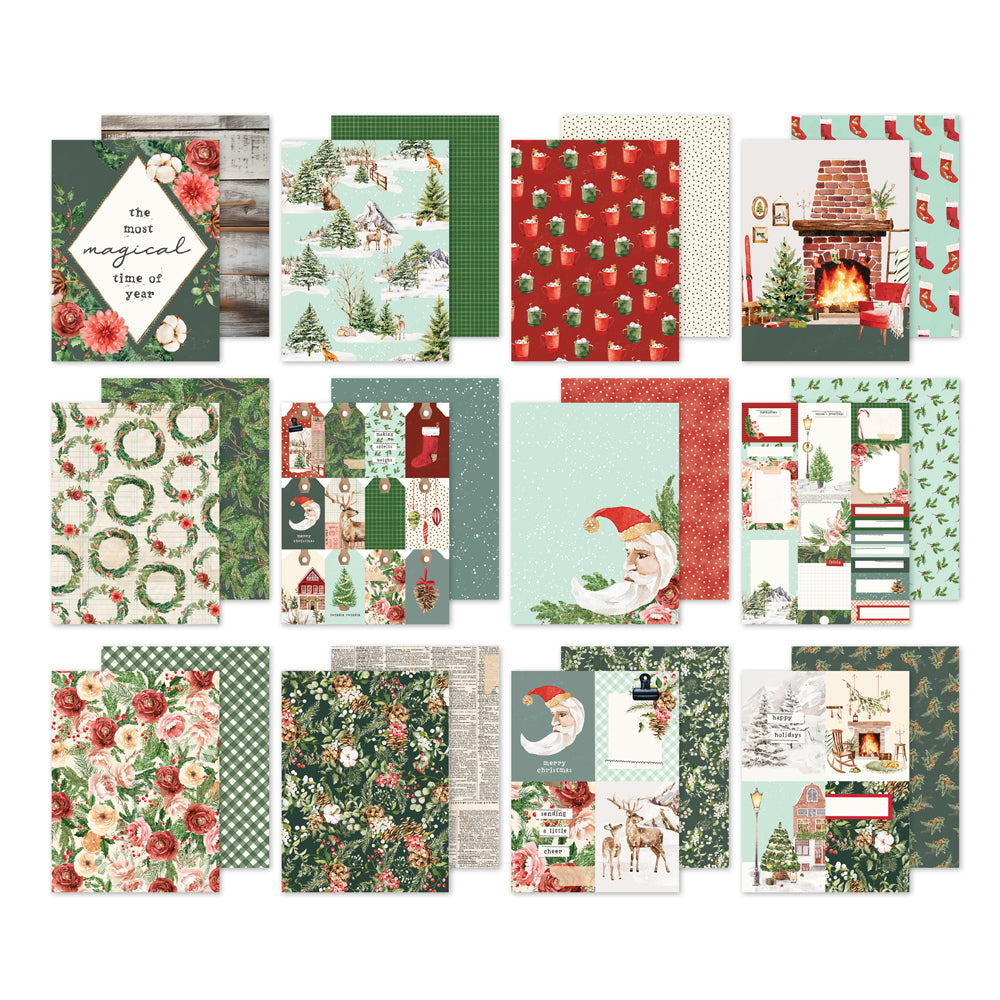 Simple Vintage Evergreen Memories - 6x8 Pad