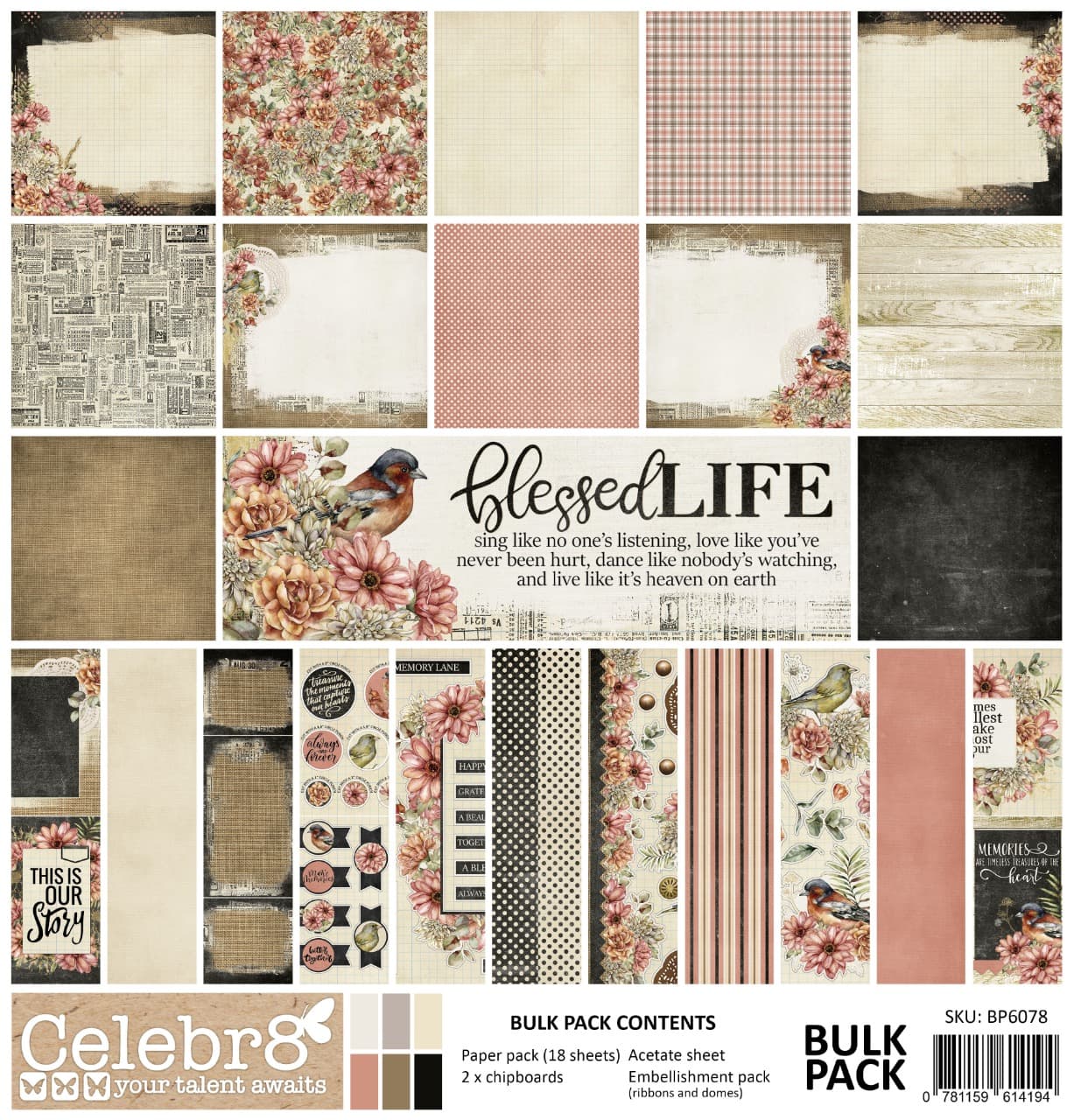 Celebr8 Blessed Life Bulk Pack