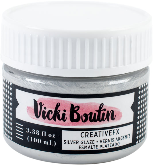 Vicki Boutin Mixed Media Creative FX Glaze-Silver